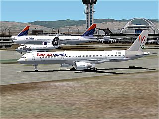 AI Traffic im Flugsimulator