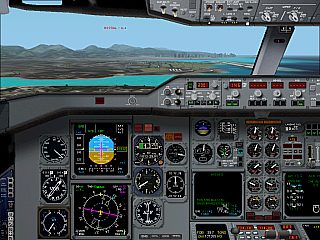 ILS-Anflug im A310-203 auf die Runway 8L in PHNL
